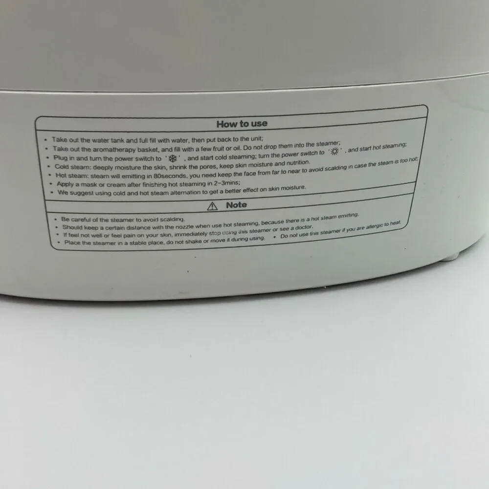 Personal Facial Steamer